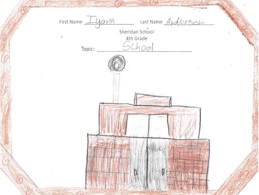 Iyana Anderson, grade 4, Sheridan